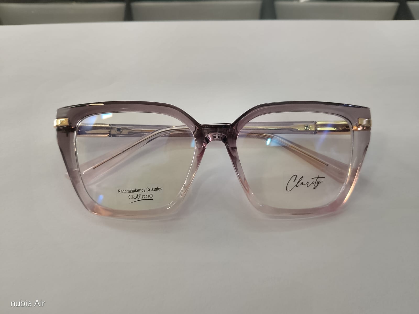 Marco Estilo Wayfarer Gris Humo